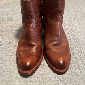 Tecovas Women’s Saddle Brown Leather Boots